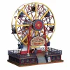 LEMAX Village de Noël lumineux, musical et en mouvement La grande roue de Noël