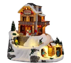 LEMAX Village de Noël lumineux, musical et en mouvement Vail Village Discount