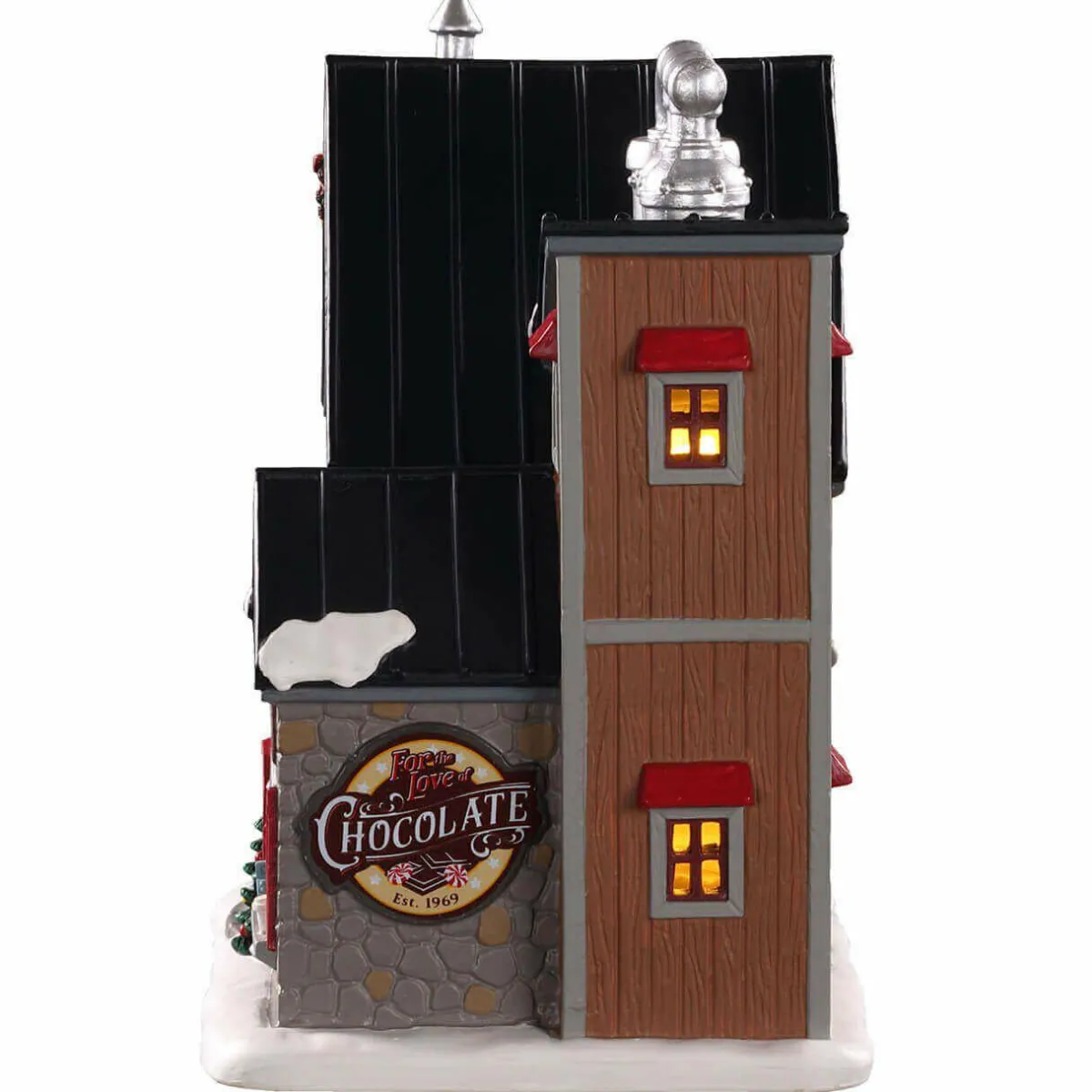 LEMAX Village de Noël lumineux Fabrique Pour l'amour du chocolat Best