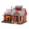LEMAX Village de Noël lumineux Cabane à sucre l'Érablière Discount