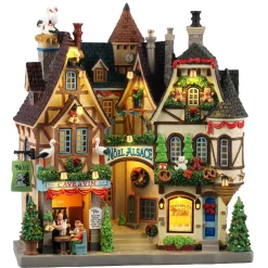 LEMAX Village de Noël lumineux Noël en Alsace New