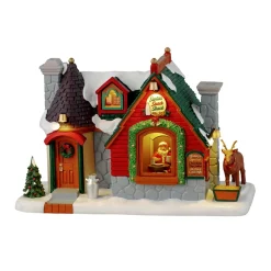 LEMAX Village de Noël lumineux Snack du Père Noël Online