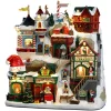 LEMAX Village de Noël lumineux Le village du Père Noël Clearance