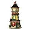 LEMAX Village de Noël lumineux, musical et animé Christmas Clock Tower New