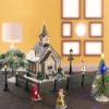 LEMAX Village de Noël lumineux Ensemble complet Église de village Online