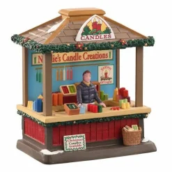 LEMAX Village de Noël lumineux Boutique de bougies Online