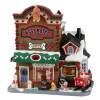 LEMAX Village de Noël lumineux Hôtel pour chiens Wags Motel Online