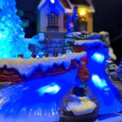 KAEMINGK Village de Noël lumineux à piles Soirée d'hiver Multicolore Online