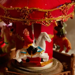 KAEMINGK Village de Noël lumineux animé et musical (H27 cm) Parc d'attraction Multicolore Clearance