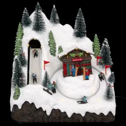 Feeric Lights & Christmas Village de Noël lumineux Pistes de ski Hot