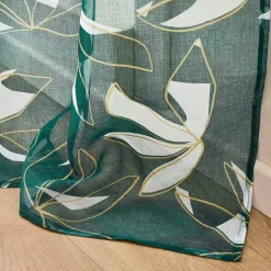 douceur d'intu017drieur Voilage (140 x 240 cm) Elsa Vert Clearance