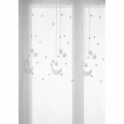 Atmosphera createur d'interieur for kids Voilage (140 x 240 cm) Etoiles Blanc Outlet