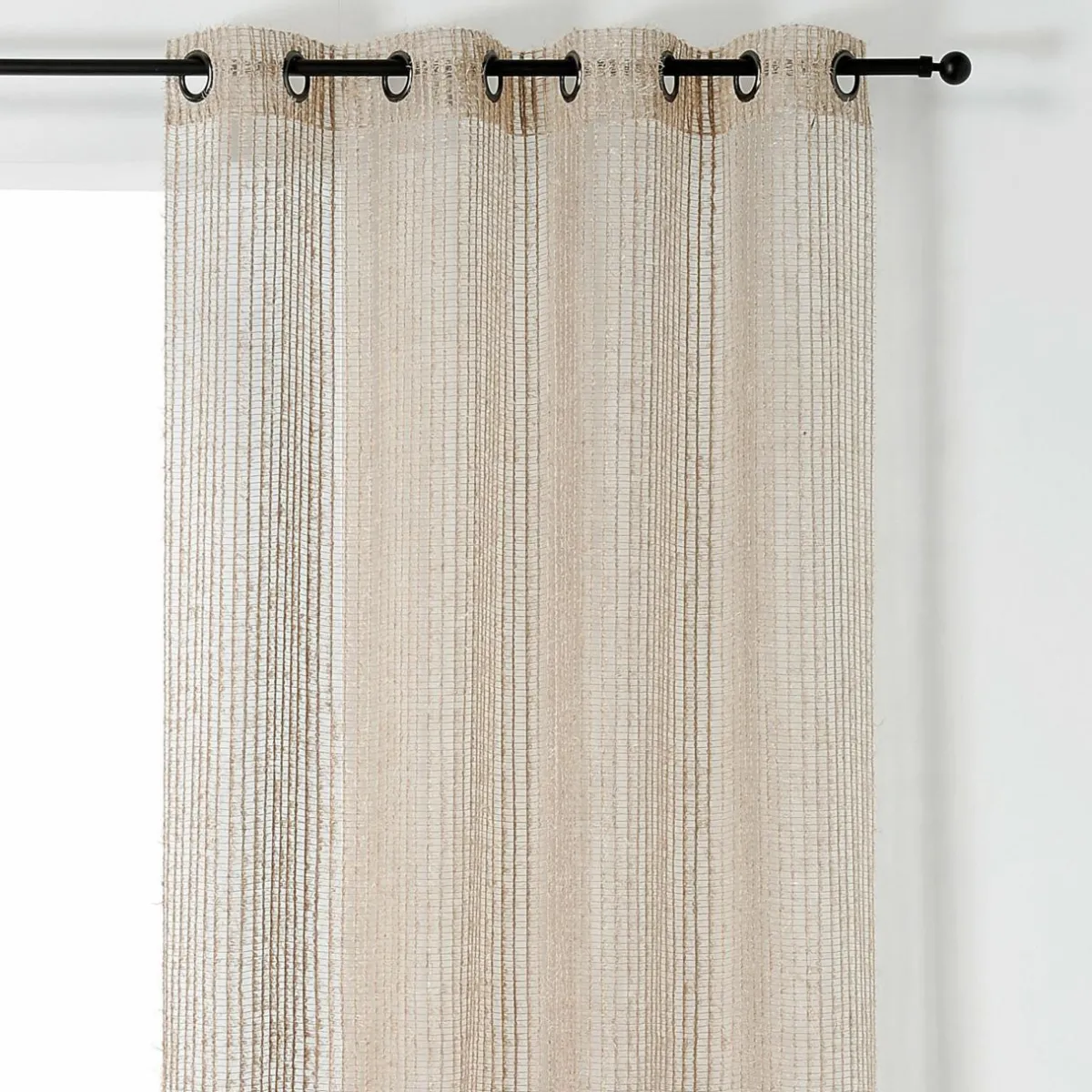 LINDER Voilage (140 x 260 cm) Kerguelen Beige