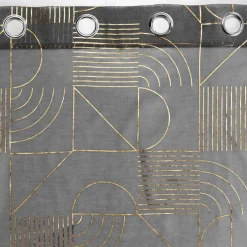 DOUCEUR D'INTERIEUR Voilage (140 x 240 cm) Lineor Gris Anthracite Sale
