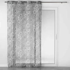 DOUCEUR D'INTERIEUR Voilage (140 x 240 cm) Milady Gris Bleu Sale