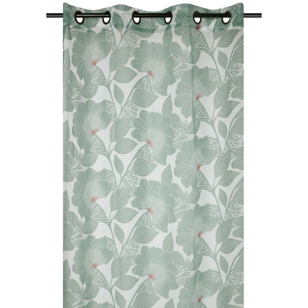 STOF Voilage (140 x 260 cm) Parrot Vert émeraude Outlet