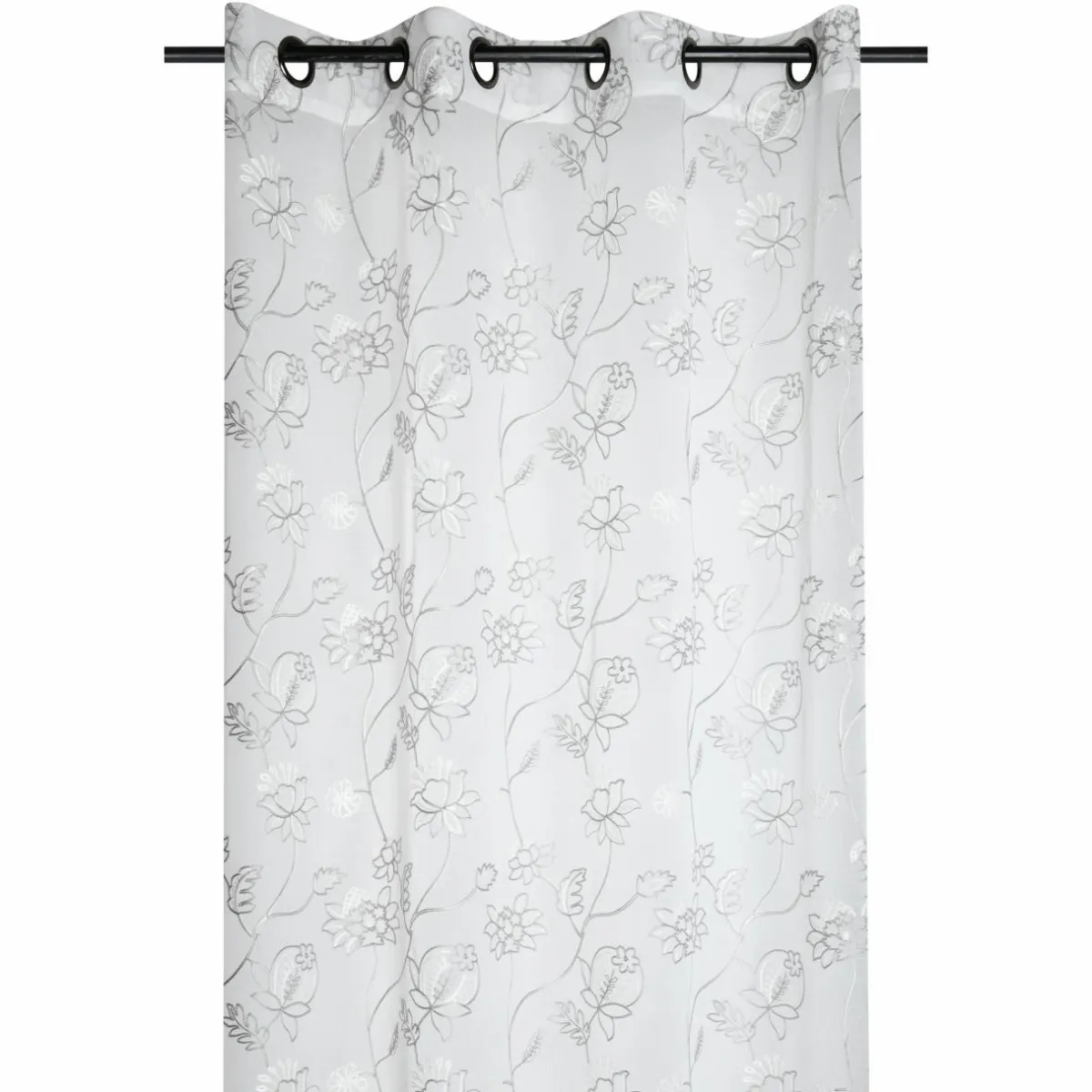 LOVELY CASA Voilage (140 x 260 cm) Persian Blanc Outlet