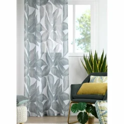 LOVELY CASA Voilage (140 x 260 cm) Rocca Vert Jade Discount