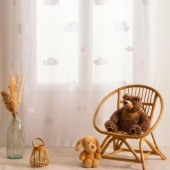 ATMOSPHERA Voilage enfant (140 x 240 cm) Nuage Blanc Sale