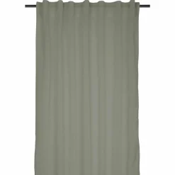 LOVELY CASA Voilage galon fronceur (140 x 260 cm) Madrid Vert kaki Sale