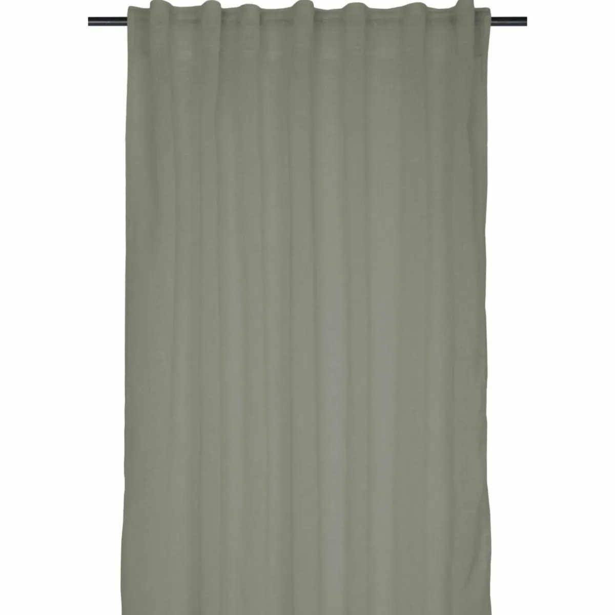 LOVELY CASA Voilage galon fronceur (140 x 260 cm) Madrid Vert kaki Sale