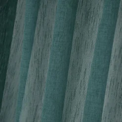LOVELY CASA Voilage galon fronceur (140 x 260 cm) Derby Vert sapin New