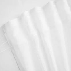 EMINZA Voilage galon fronceur (140 x 240 cm) Léontine Blanc Outlet