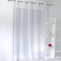 ENJOY HOME Voilage grande largeur œillets (240 x 240 cm) Solis Blanc New