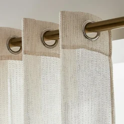 EMINZA Voilage œillets (140 x 240 cm) Arthur Beige Sale