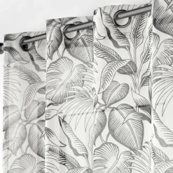DOUCEUR D'INTERIEUR Voilage œillets (140 x 240 cm) Cabana Ecru Discount