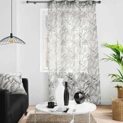 DOUCEUR D'INTERIEUR Voilage œillets (140 x 240 cm) Cabana Ecru Discount