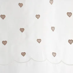 ENJOY HOME Voilage œillets (140 x 240 cm) Coeurs Beige Best