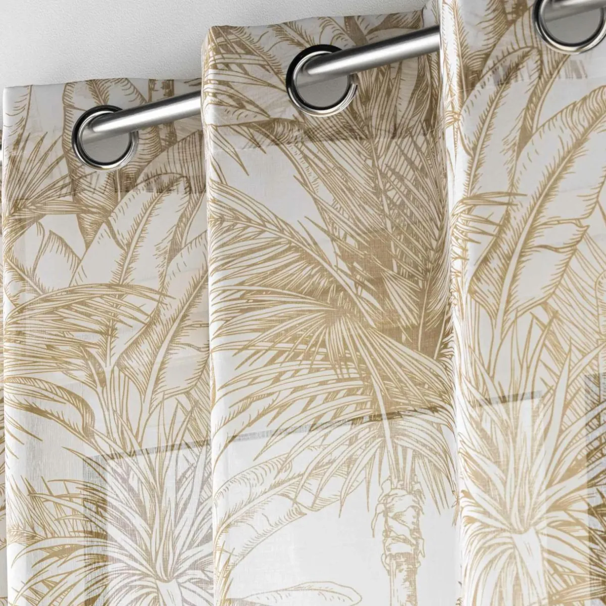 douceur d'intu017drieur Voilage œillets (140 x 240 cm) Dune Beige New