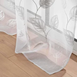 DOUCEUR D'INTERIEUR Voilage œillets (140 x 240 cm) Edelia Argent Clearance
