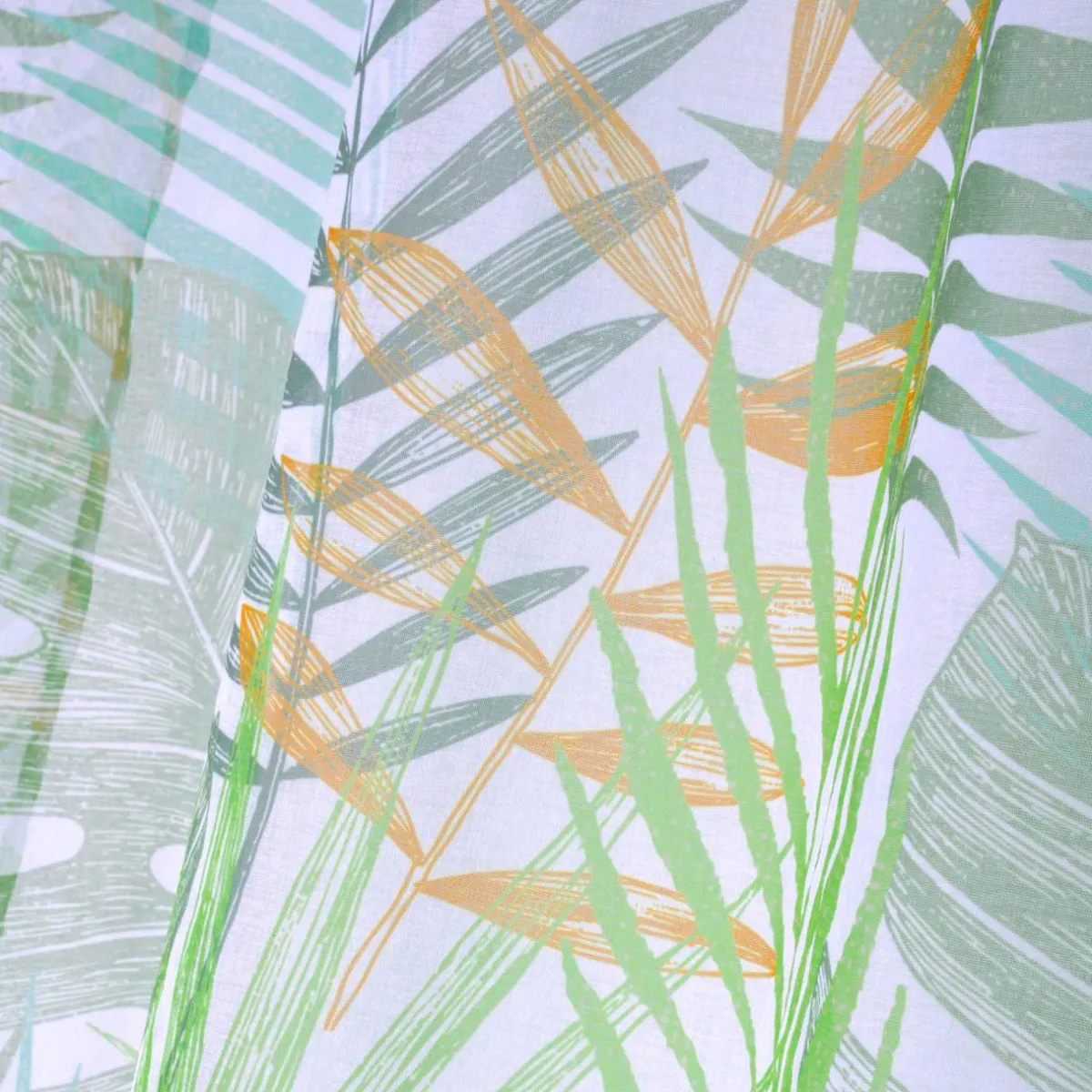 LOVELY CASA Voilage œillets (140 x 260 cm) Exolu Vert New