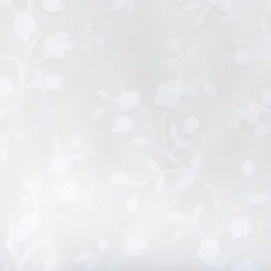 Atmosphera, cru017dateur d'intu017drieur Voilage œillets (140 x 240 cm) Flore Blanc Clearance