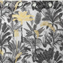 DOUCEUR D'INTERIEUR Voilage œillets (140 x 240 cm) Karaba Noir Sale