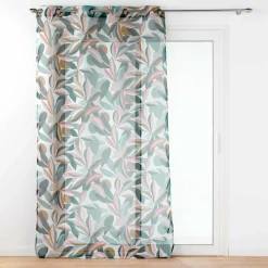 DOUCEUR D'INTERIEUR Voilage œillets (140 x 240 cm) Lavinia Multicolore Hot