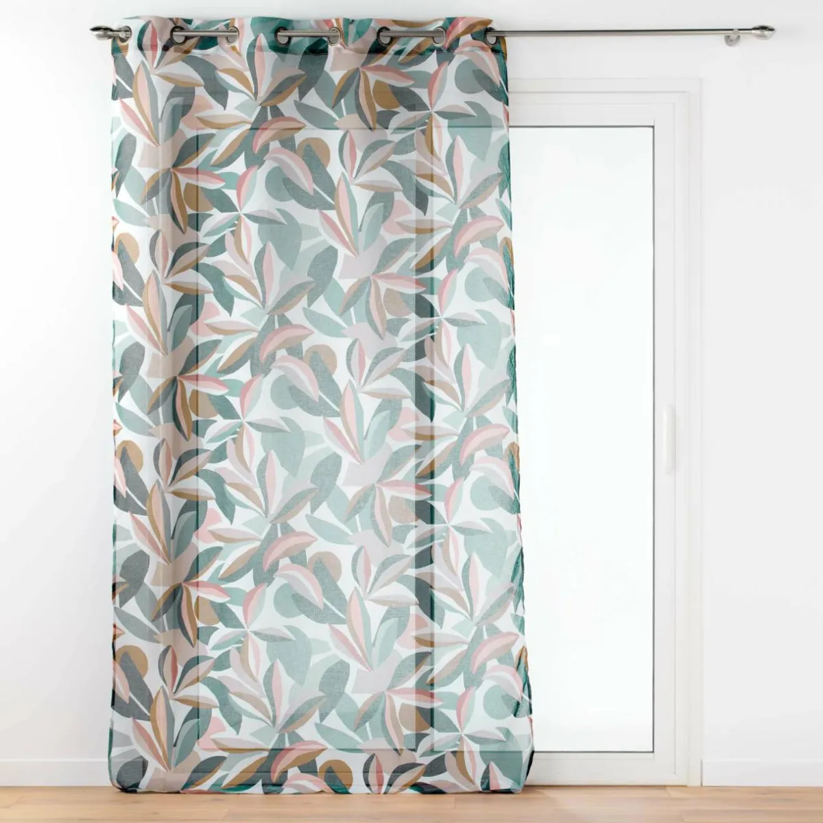 DOUCEUR D'INTERIEUR Voilage œillets (140 x 240 cm) Lavinia Multicolore Hot