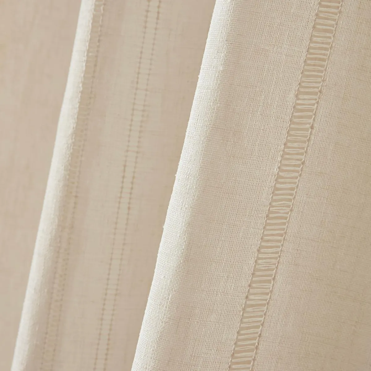 EMINZA Voilage œillets (140 x 240 cm) Léontine Beige Sale