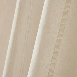 EMINZA Voilage œillets (280 x 240 cm) Léontine Beige New