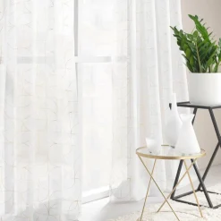 douceur d'intu017drieur Voilage œillets (140 x 240 cm) Louxor Blanc
