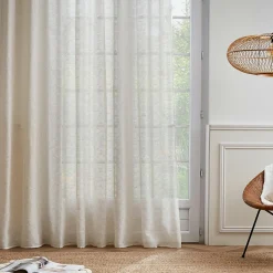 EMINZA Voilage œillets (280 x 240 cm) Maël Beige Online