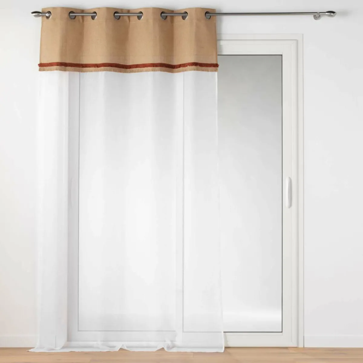 DOUCEUR D'INTERIEUR Voilage œillets (140 x 240 cm) Malory Terracotta Clearance