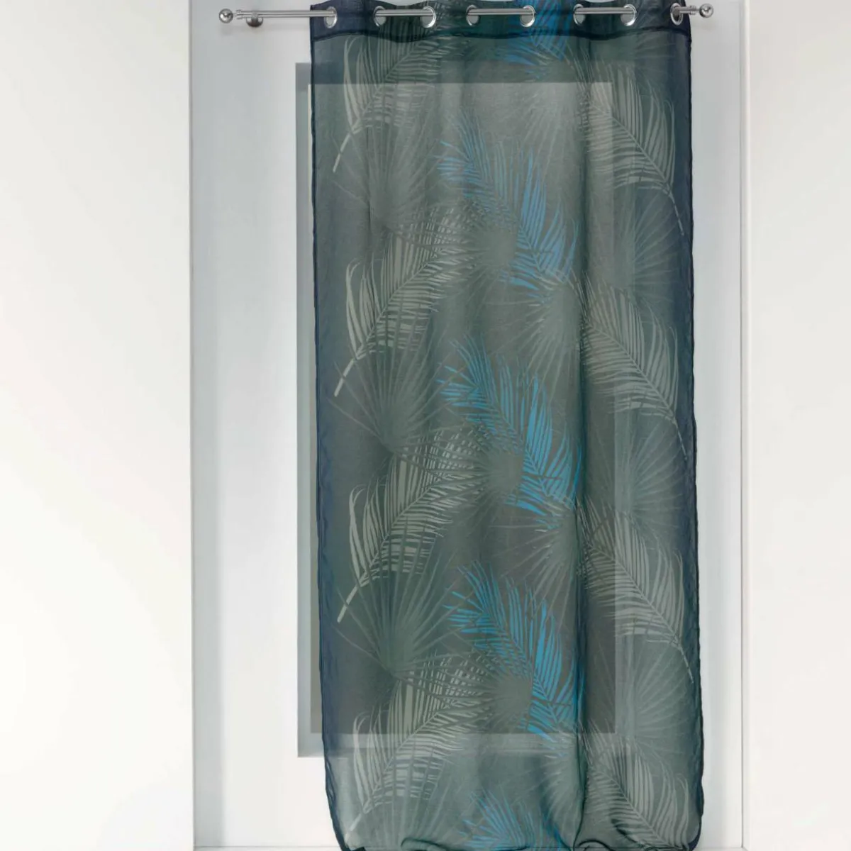 DOUCEUR D'INTERIEUR Voilage œillets (140 x 240 cm) Malyssa Bleu Clearance