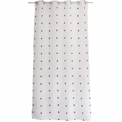 ENJOY HOME Voilage œillets (140 x 240 cm) Pointia Bordeaux Hot
