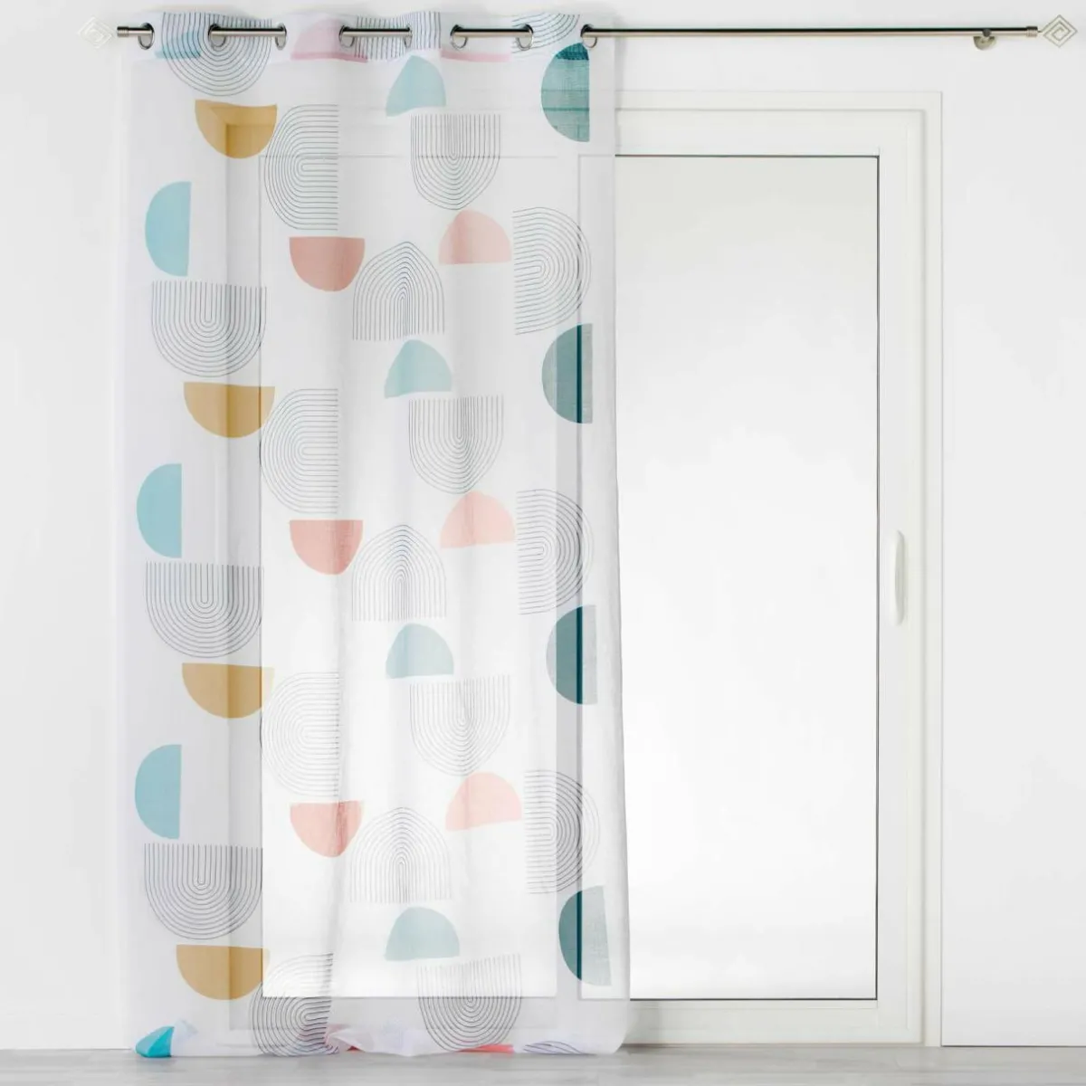 DOUCEUR D'INTERIEUR Voilage œillets (140 x 240 cm) Popart Multicolore Best