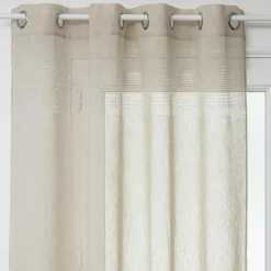 ATMOSPHERA Voilage œillets (140 x 240 cm) Sab Beige New