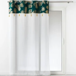 DOUCEUR D'INTERIEUR Voilage œillets (140 x 240 cm) Sabaly Or Online