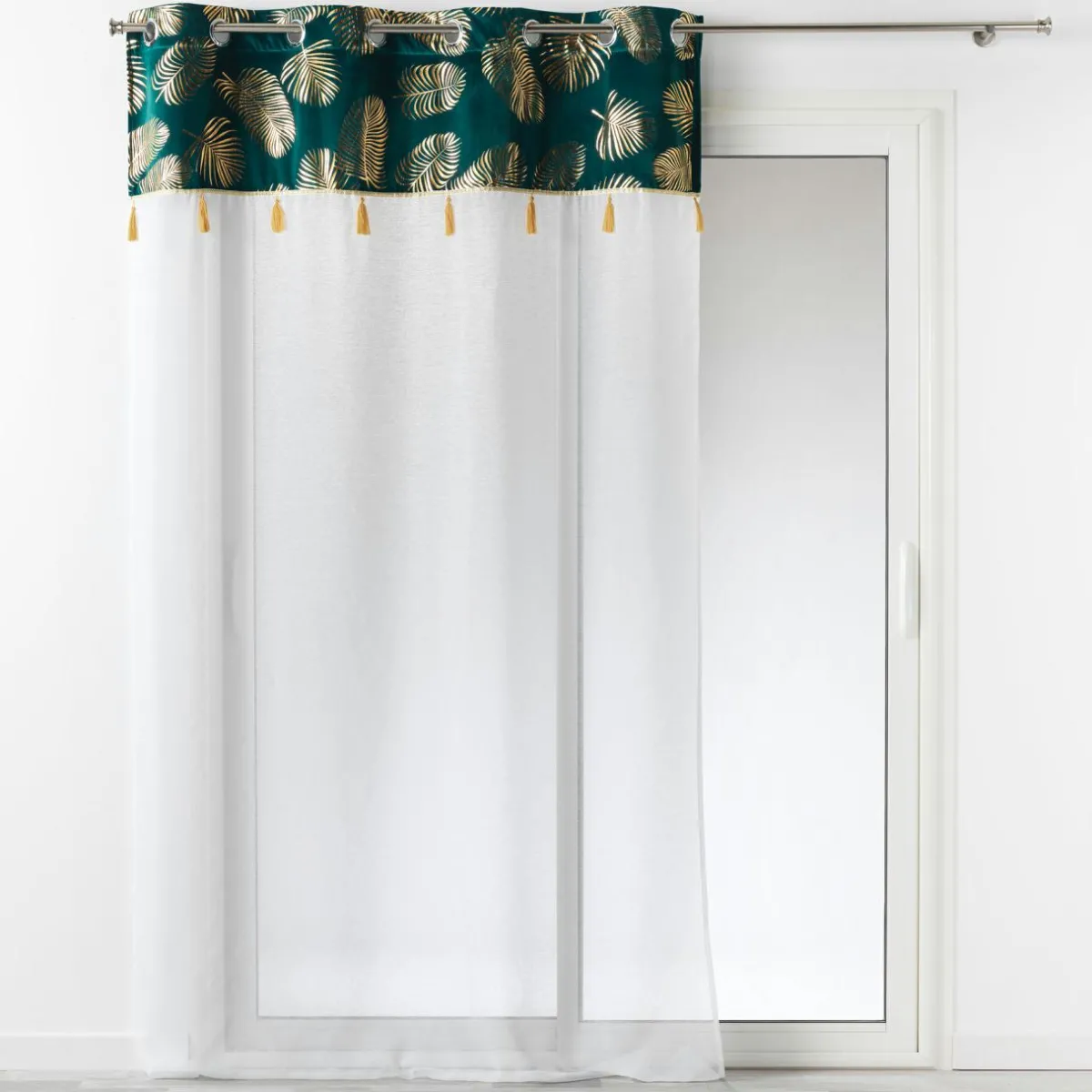 DOUCEUR D'INTERIEUR Voilage œillets (140 x 240 cm) Sabaly Or Online
